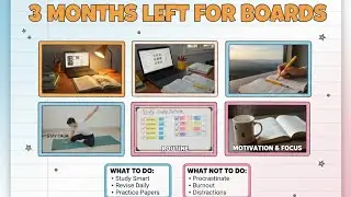 Boards in 3 Months | Study Plan + Mistakes to Avoid 😱
