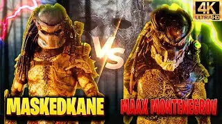 MaskedKane vs Maax Montenegrov | Predator Hunting Grounds [4k, Ultra HD]
