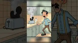 Mr Noodle Cartoon Comedy | Mr Noodle&rsquo;s Kitchen Disaster 😳😂 #mrnoodle #animation #funnyshorts