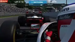 F1 1993 Spa Onboard Jean Alesi Round 10/14 (1993 Championship) [AUTOMOBILISTA 2]