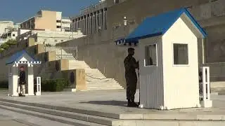 Evzones Greek Presidential Guard  &Tau;omb of Unknown Soldier  Monument in Athens   15 - 11 - 2025