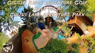 Who will win Hole 11 at Cultus Lake Adventure Park Giggle Ridge Mini Golf. #Shorts