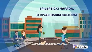 Epileptički napadaj u invalidskim kolicima