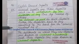 4 Demand Deposits