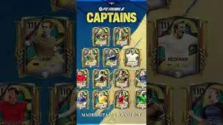 New Event Captains Players.#fcmobile #newcards #newevent #captain
