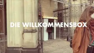 Willkommensbox Teaser // Ausstellungsarchitektur