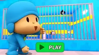 🧢 POCOYO PRISON RUN! Obby | SPEED RUN!