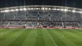 ملعب المدينة بالرباط رغم الأمطار 🌧 يمكن خوض مباراة دون توقف 