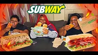 Subway Mukbang🥪
