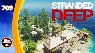 Building A Barbeque Area On A Sky Pad - Stranded Deep (709)