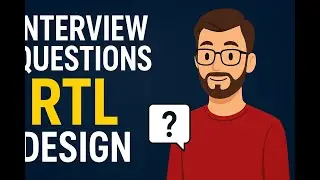 Crack RTL Design Interviews! 🔥 Top 10 Questions Asked in Synopsys, Qualcomm, Intel