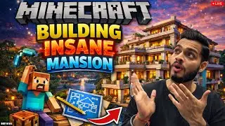 MINECRAFT LIVE 🔥 DAILY GRIND TO MY DREAM WORLD | DAY 11/365