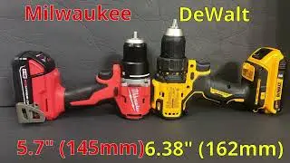 DeWalt DCD793 (dcd708) review and compare  to Milwaukee 3601