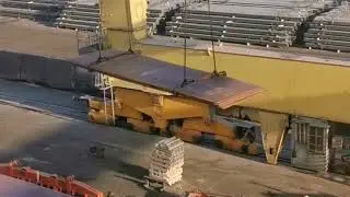 Export of Carbon Steel Sheet from Russia. Cargo seaport. Loading of the vessel. IEC.