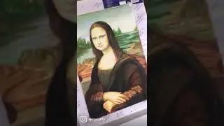 MONALISA COLOR PENCIL DRAWING | AJANYA'S ARTS