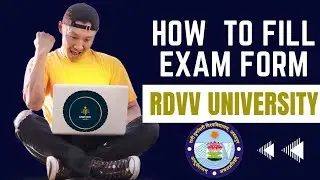 How to Fill RDVV Examination Form !