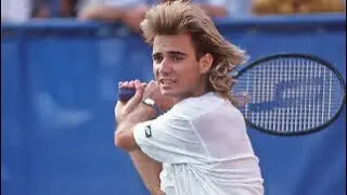 Charleston 1988 SF - Agassi v Duncan