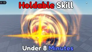 How to make Holdable Ability In 8 Minutes - Fire Arrow Sukuna | Roblox Studio
