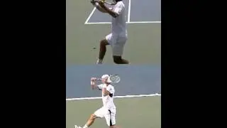 Backhand Slice Pro Stroke Comparison: Gasquet vs Haas Slow Motion Tennis