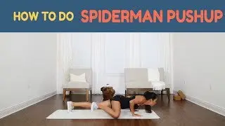 How to do: Spiderman Pushup