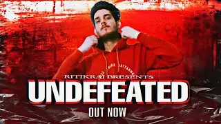 UNDEFEATED - RITIKRAJ || Hindi Rap || Prod. Sky beats | Hindi Rap Song 2023