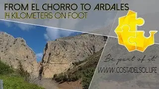 From El Chorro to Ardales | 14 kilometers on foot