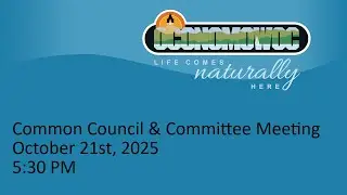 10/21/2025 Common Council Meeting