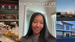 a few days in my life | errands, food, shopping, etc
