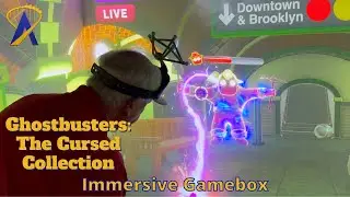 Playing Ghostbusters: The Cursed Collection at Immersive Gamebox