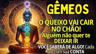 GÊMEOS ♊ O QUEIXO VAI CAIR NO CHÃO!! ALGUÉM NÃO QUER TE DEIXAR IR😱 O MAL SE DESTRÓI SÓ E VOCE SABERÁ