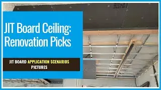 JIT Tile Backer Board Ceiling: Renovation Picks