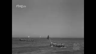 Campeonato de Espa&ntilde;a de trainerillas en Castro Urdiales, 1948