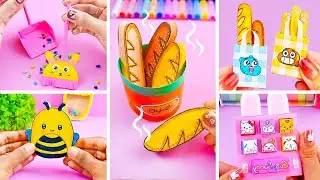 Paper Craft / Easy to Make / How to make/ Miniature craft / Kuromi Craft / School Project