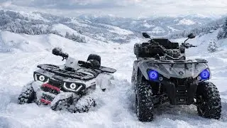 ЗАСТРЯГЛИ В СНІГУ🤯НОВИЙ РОЛИК В 2026РОЦІ❄️ #квадроциклы 