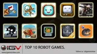 Top 10 Robot Games For iPhone / iPad / iPod Touch