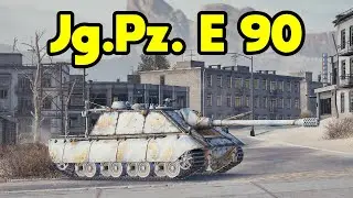 Jg.Pz. E 90 Slays with 8302 DMG and 3 KILLS &ndash; One Game