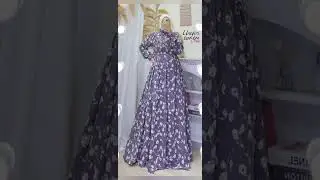 Gamis syari limitied motif bahan Uragiri motif Two Tun
