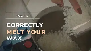 Как правильно расплавить воск?