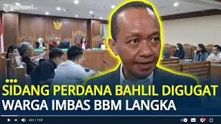 Suasana Sidang Perdana Gugatan Warga Terhadap Bahlil Imbas BBM Langka di SPBU Swasta, Shell Absen