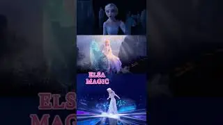 Elsa Magic ✨ Disney Frozen and Frozen2 Magic in Snow ❄️ I need your Love 💗 #shorts #viral #trending
