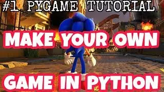 How to make your own game in python | #1 pygame tutorials |