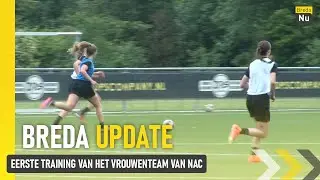 Eerste training van het vrouwenteam van NAC | Breda Update