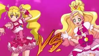 Fresh Precure! vs. Go! Princess Precure | Precure Battles! | • Chxrlie •