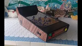Scratch Built Mini Virtual Pinball Machine