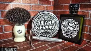 Обзор Signature Ariana and Evans. Бритва Edwin Jagger 316, помазок Franks Shaving Black Badger.