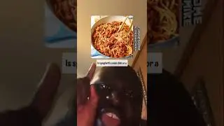 Is SPAGHETTI a MAIN DISH or SIDE DISH ? #spaghetti #food #comment #subscribe #shorts
