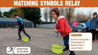 Orienteering Symbol Relay - Orienteering Ireland Demonstration