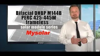 MySolar - Bifacial DHBP M144B PERC 425-445W