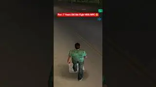 Gta vice city Fight With NPC..#gtavicecity #gtavicecityshorts