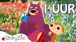 StoryZoo In De Keukenhof 💐 | Compilatie • 1 uur 🌹 | Educatieve video's voor kinderen | #storyzoo